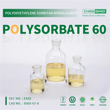 Für Eiscreme Polysorbat Tween 60 Pulver T60 - A CAS-Nr.9005-65-6