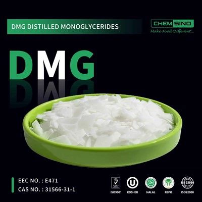 Hochreine destillierte Monoglyceride DMG-Flocken CAS-Nr. 31566-31-1