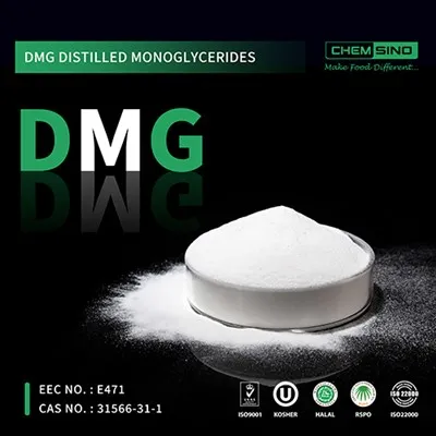 Mit Vorteilen Destilliertes Monoglycerid (DMG)-Pulver CAS-Nr. 123-94-4