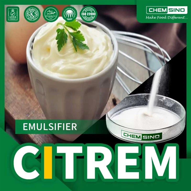 Citrem -Emulgator -Zitronensäureester von Mono und Diglyceriden beim Backen