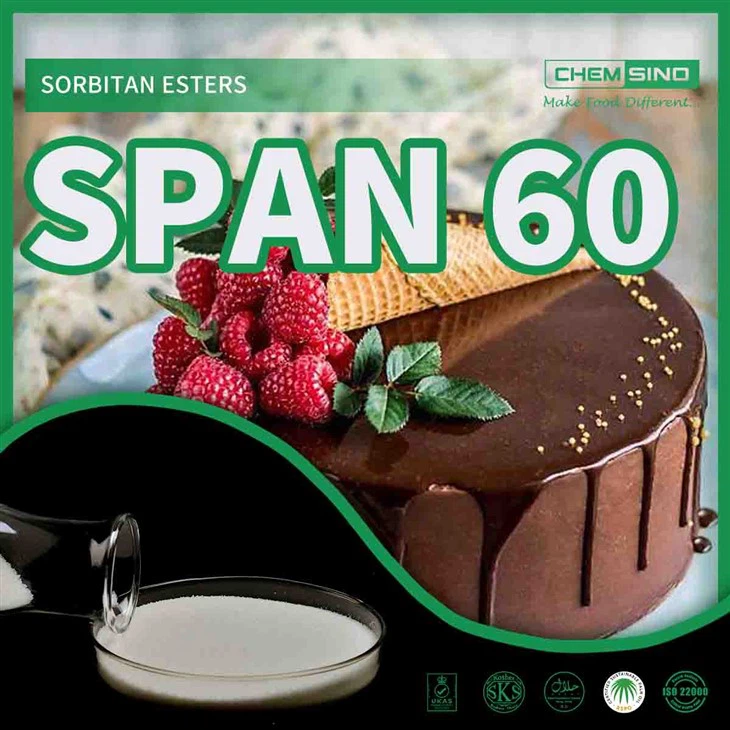 Lebensmittelzusatzstoff-Emulgator E491 Sorbitanmonostearat Span 60