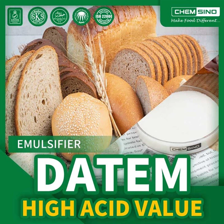 Hoher Säurewert in DATEM E472e in Back- und Milchprodukten