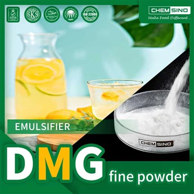 CAS-Nr. 123-94-4 Feines destilliertes Monoglycerid-DMG-Pulver in Lebensmittelqualität (aus 100-200mesh)