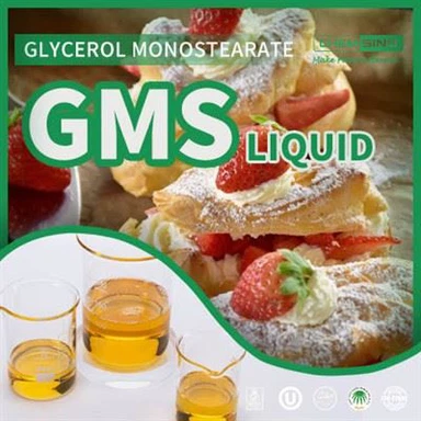 Hersteller Lebensmittelzusatzstoffe CAS-Nr. 26545-74-4 Glycerinmonostearat GMS-Flüssigkeit