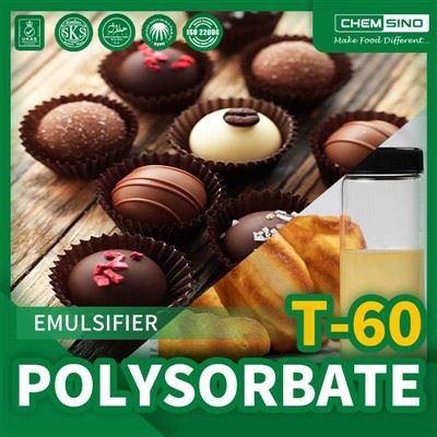 Polysorbat 60 Emulgator E435 in der Lebensmittel- und Hautpflege