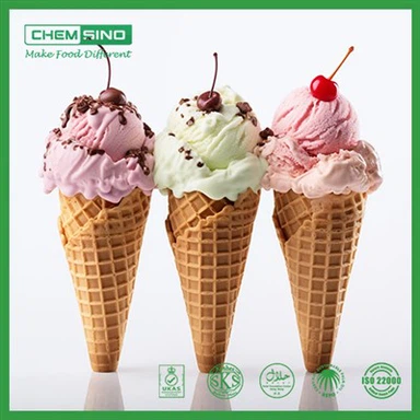 Polysorbat 60 verbessert die Textur von Eiscreme