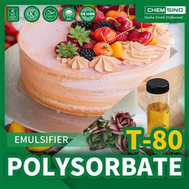 Verwendung von Polysorbat 80 E433 in Kosmetika zum Verkauf