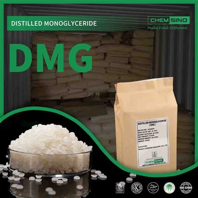 Professioneller Lebensmittelzusatzstoff CAS-Nr. 31566-31-1 Destillierte Monoglyceride DMG-Tabletten