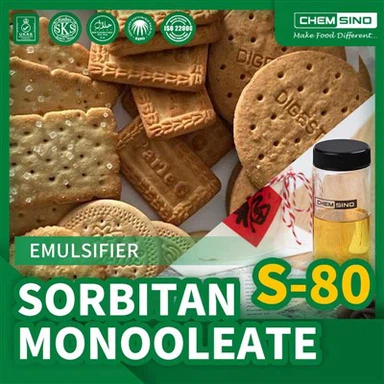 Food Grade Sorbitan Monoolate E494 Emulgier zum Verkauf
