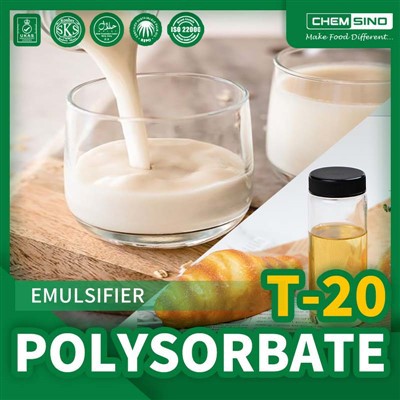 Polysorbat 20 in Lebensmittelqualität zu einem wettbewerbsfähigen Preis